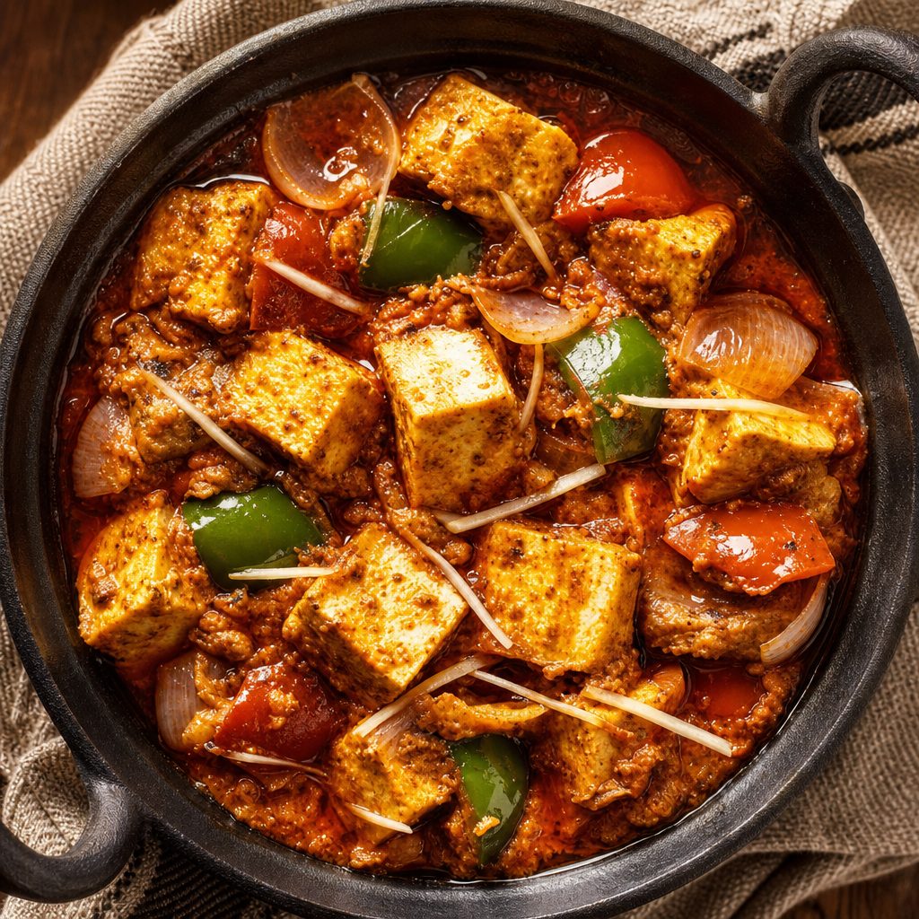 Kadhai Paneer.